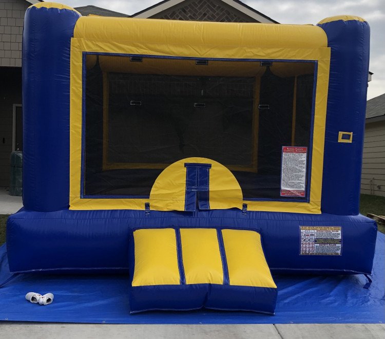 blue & yellow bounce #4 (Contact For Booking)
