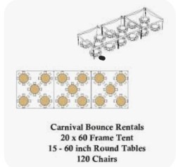 20x60 High Peak Tent
